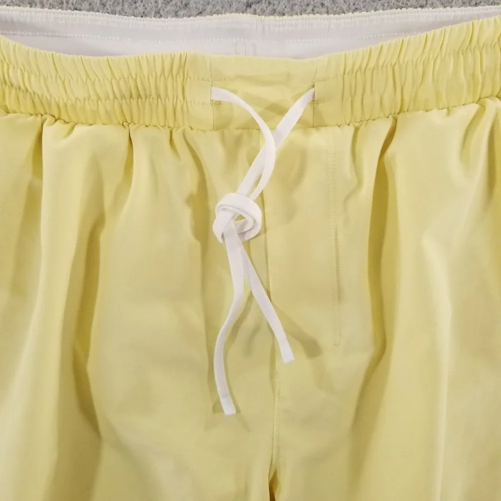 Lululemon Swim Shorts Mens Medium Yellow Pool Shorts 7